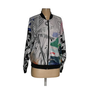 Adidas colorful zip up Jacket